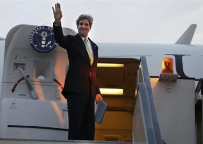 Presidio Sottosegretario di Stato USA, John Kerry.