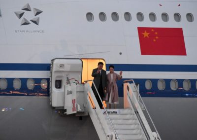 Presidio Presidente della Cina Xi Jinping
